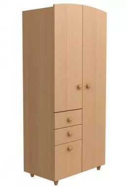 Wardrobe for the nursery made of environmentally friendly materials